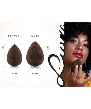 Luvia Beauty Blender Glamour Sponge - Extra Soft Glitter Make-Up Applicator for Flawless Blending - International Shipping Available - Buy Online on GoSupps.com