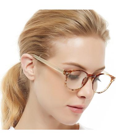 Shop OCCI CHIARI Lightweight Designer Yellow Acetate Reading Glasses for Women | Stylish 3.0 Magnification - Buy Online on GoSupps.com