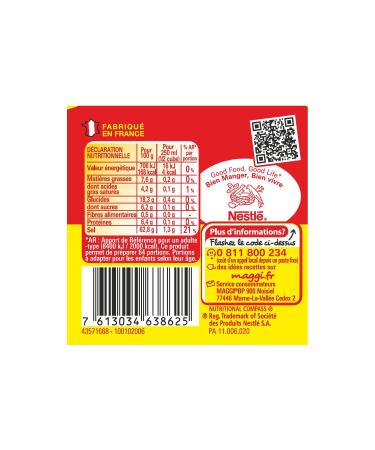 Maggi Bouillon KUB OR l'Original (32 cubes) -128g - Buy Online on GoSupps.com