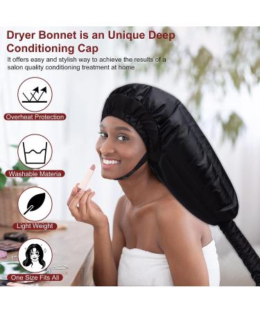 Ingeware Bonnet Hair Dryer for Women - Extra Large Adjustable Hooded Attachment for Deep Conditioning - Perfect for Natural Curly Hair - Buy Online on GoSupps.com