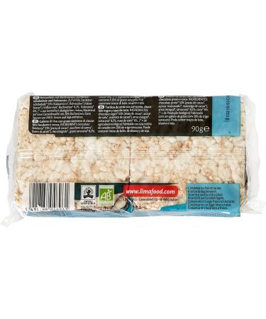 Lima Bio Buckwheat Rice Cakes Dark Chocolate Coconut 90 g - Buy Online on GoSupps.com