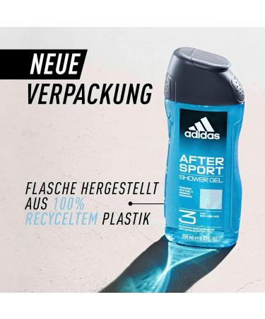  adidas adidas After Sport 3-in-1 Shower Gel for Him Fresh and Aromatic Scent 250 ml - Buy Online on GoSupps.com