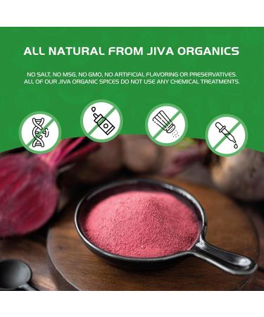 Jiva Organics Organic Beet Root Powder 4.5 Pounds - 10% Extra Cold Pressed Non-GMO Gluten Free Water Soluble Great for Smoothies Highly Concentrated Raw Beet Supplement Nitric Oxide Supplement - Buy Online on GoSupps.com