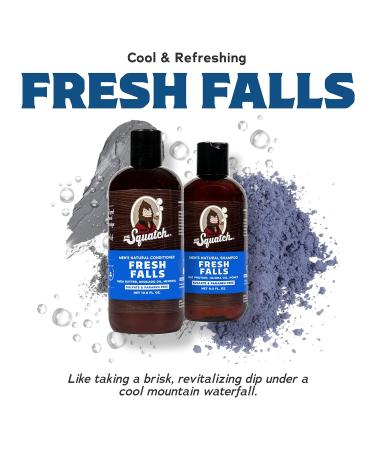 Dr. Squatch Men's Natural Grooming Set | Shampoo Conditioner Deodorant & Soap Gripper Fresh Falls Alpine Sage Birchwood Breeze Scents | Eco-Friendly Grooming Products - Buy Online on GoSupps.com
