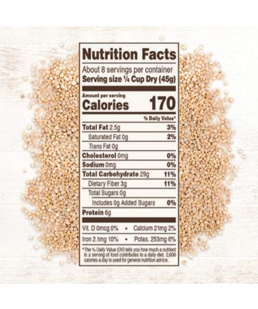 Roland Foods White Quinoa - Pre-Washed, 12 oz - Gourmet Specialty Grain - Buy Online on GoSupps.com