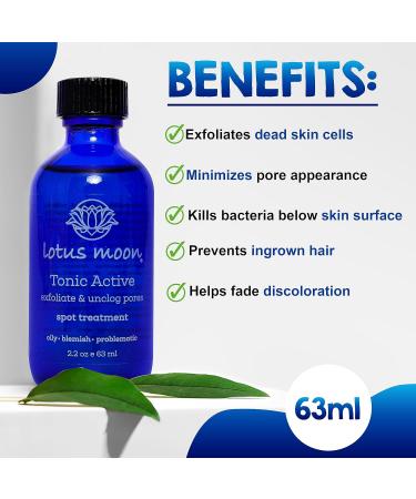 Lotus Moon Tonic Active - Plant-Based Clean Cruelty-Free Skincare | 2.2 fl oz (63 ml) - International Shipping Available - Buy Online on GoSupps.com