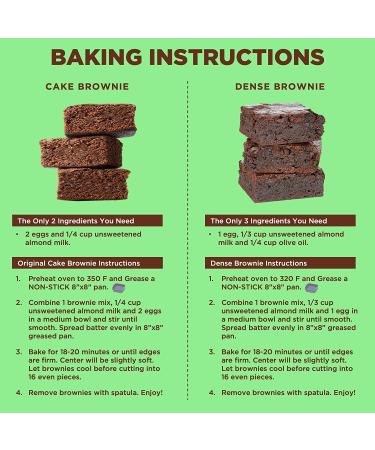 Paulinas Keto Chocolate Brownie Cake Mix  Just 1g Net Carbs Per Serving  Gluten Free  Low Carb  Diabetic & Paleo Friendly  Sugar Free Dessert  Non-GMO  Easy To Make  16 Servings - Buy Online on GoSupps.com