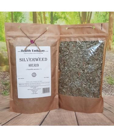  HEALTH EMBASSY Health Embassy Herbe de Potentille Ans rine Tisane | Potentilla Anserine L | Silverweed Herb Tea 100g - Buy Online on GoSupps.com