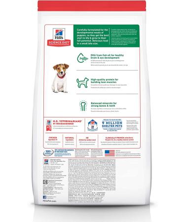 Hill's Science Diet Puppy Small Bites Chicken Meal & Barley Recipe 4.5lb - Pack of 1 - Buy Online on GoSupps.com