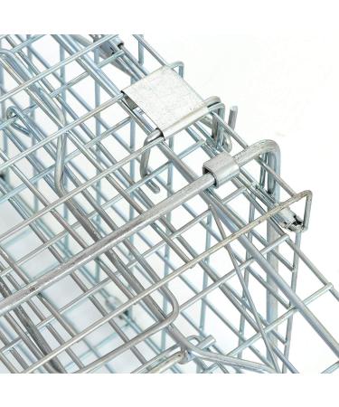 HomGarden 24-inch Live Animal Trap Cage for Rabbit, Groundhog, Squirrel, Raccoon, Mole, Gopher, Chicken - Humane Catch & Release Solution - Buy Online on GoSupps.com