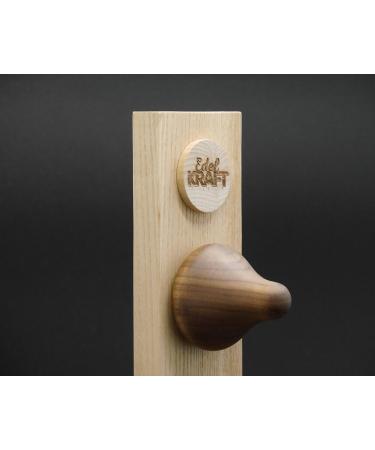 EDELKRAFT Magnetic Trigger Stick - Premium Wooden Massager for Partner & Self Massage - Made in Germany (Walnut 30mm Head) - Buy Online on GoSupps.com