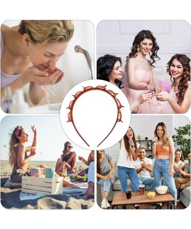 Bangs Hairstyle Hairpin Twist Plait Headband Hollow Woven Sectional Clip Headband Double Bangs Hairstyle Hairpin Headband With Clip For Weddings Red - Buy Online on GoSupps.com