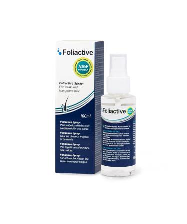 Foliactive Hair Loss Treatment - Pills & Spray for Effective Solutions | International Shipping Available - Buy Online on GoSupps.com