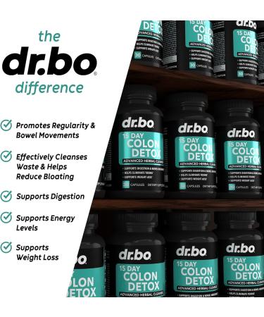 Colon Cleanser Detox Supplement Capsules - 15 Day Colon Cleanse Pills & Probiotic Herbal Formula - Daily Cleansing Bowel Movement Supplements for Intestinal Stomach Bloating Digestive Gut Support - Buy Online on GoSupps.com