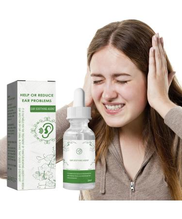 Organic Ear Wax Removal Drops - Ear Health Care Soothing Agent for Inner Ear Obstruction & Tinnitus - White, One Size - Buy Online on GoSupps.com
