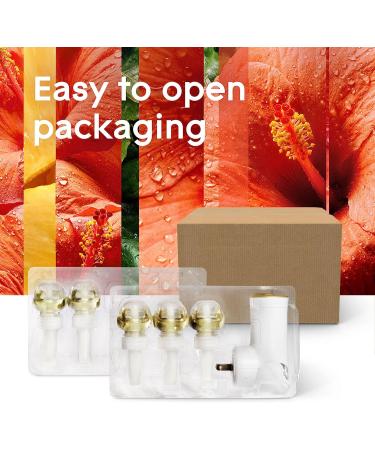 Glade PlugIns Hawaiian Breeze Starter Kit - 1 Warmer + 5 Refills for Home and Bathroom - Buy Online on GoSupps.com
