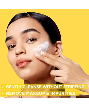 Garnier Vitamin C Brightening Cream Cleanser Removes Makeup & Impurities Hydrates & Brightens For Dull & Uneven Skin 250ml 250 ml (Pack of 1) Vitamin C Brightening Cleanser - Buy Online on GoSupps.com