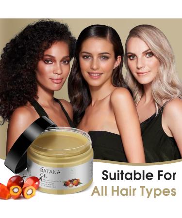 Batana Oil for Hair Growth - Natural Conditioner & Thickening Oil for Men & Women - Repairs Damage Eliminates Frizz 4.23oz - Buy Online on GoSupps.com