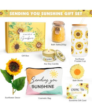 Unique Birthday Gifts for Women | Sunflower & Get Well Soon Gift Baskets | Spa Gifts & Thank You Presents - Buy Online on GoSupps.com