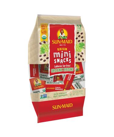 Sun-Maid Organic Raisins - Healthy Dried Fruit Snacks for Kids (12 ct) - Buy Online on GoSupps.com