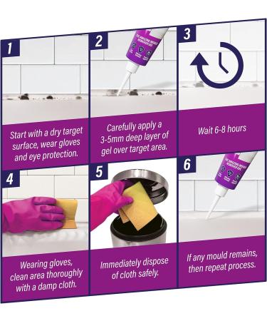 Mystic Mould Remover Gel 120g - Powerful Mold Remover for a Clean Home - Buy Online on GoSupps.com