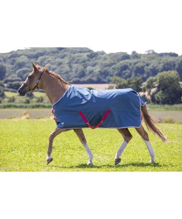 Shires Tempest Original Lite Turnout Rug - Teal Teal 6ft6 - Buy Online on GoSupps.com