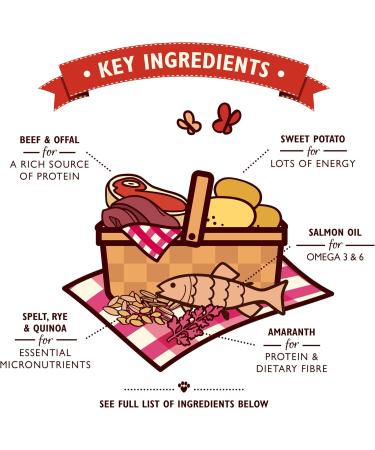 Lily s Kitchen Made with Natural Ingredients Adult Dry Dog Food Beef Stew with Ancient Grains 1kg Bag Beef 1 kg (Pack of 1) - Buy Online on GoSupps.com