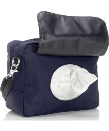 Storksak Mini Fix Changing Bag Navy - Stylish and Compact Changing Bag - Buy Online on GoSupps.com