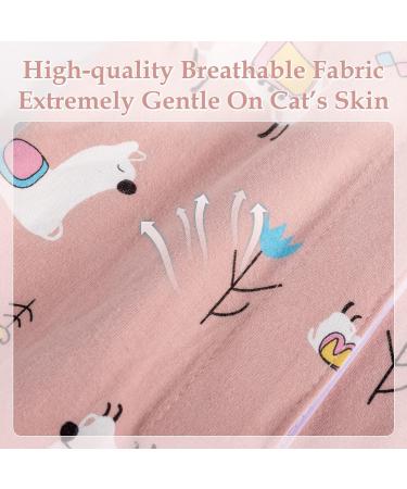 ANWA 2 Pack Cat Recovery Suit - Breathable Cat Surgery Recovery Suit Female Cat Onesie for Cats After Surgery Cat Spay Recovery Suit Female Abdominal Wounds M Alpaca + Kitten - Buy Online on GoSupps.com