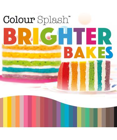 COLOUR SPLASH Coral Food Colouring Gel Tube - 25g Highly Concentrated Edible Ingredients for Vibrant Cakes - Buy Online on GoSupps.com