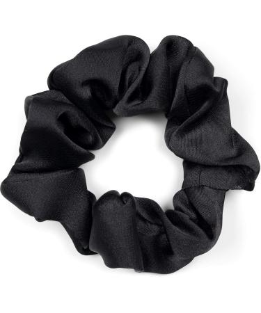 styleBREAKER Retro Black Hair Tie with Bow - Elastic Scrunchie Ponytail Holder & Hairband 04027040 - Buy Online on GoSupps.com