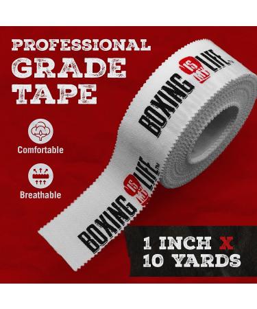 Boxing Tape 1 x 10 Yards - 12 Roll Box | Athletic & Sports Tape for Professional Athletes - Buy Online on GoSupps.com