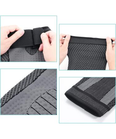 Tourmaline Acupressure Self-Heating Knee Sleeve XL - Mugwort Acupressure Shaping Pads - Buy Online on GoSupps.com