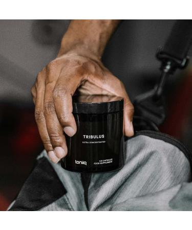 Ultra High Strength Tribulus Terrestris Extract - 1300mg Concentrated Formula - Natural Testosterone Supplement for Men & Women - 95% Steroidal Saponins - Tribulus Powder - Buy Online on GoSupps.com