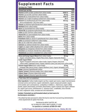 New Chapter Men's Multivitamin + Immune Energy & Stress Support - 24 ct - Buy Online on GoSupps.com