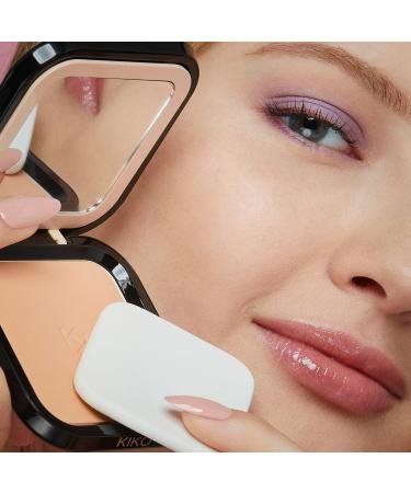 KIKO Milano Full Coverage Blurring Powder Foundation 20 | Fond de Teint En Poudre Haute Couvrance 20 Ivory - Buy Online on GoSupps.com