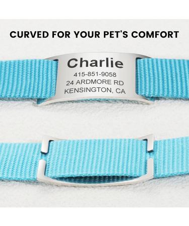 Personalized Gisurey Dog Tag - Engraved Durable & Noiseless Design for Your Furry Friend | International Shipping - Buy Online on GoSupps.com