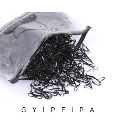 1006 Pcs Hair Loop Tool Set with Topsy Tail, Ponytail Cutter & Metal Pin Comb - Hair Styling Kit with Braiding Tools & 1000 Black Rubber Bands for Women - Buy Online on GoSupps.com