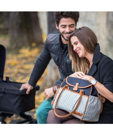 Buy Babymoov Changing Bag Style Bag - Black | Stylish & Functional Baby Diaper Bag for International Shipping - Buy Online on GoSupps.com