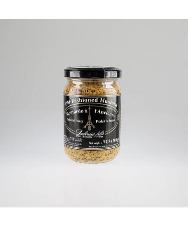 French Whole Grain Old Fashioned Mustard - 7.0 oz - Pack of 1 - Buy Online on GoSupps.com