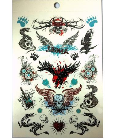 Tapp Collections 280 Temporary Tattoos - M1 Style: Trendy and Durable Body Art - Buy Online on GoSupps.com