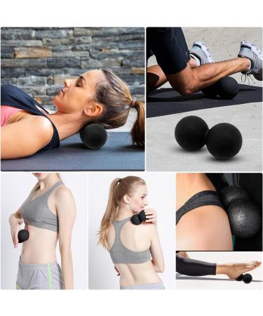 ZSMJAER Massage Ball - Duo Fascia Roll for Targeted Relief | Perfect for Legs Feet Hands Neck & Back Muscle Massage - Buy Online on GoSupps.com