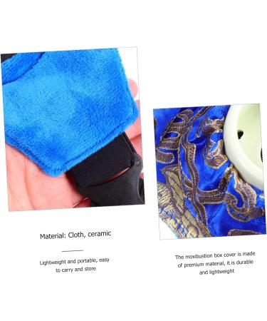 OHPHCALL 1Pc Eye moxibustion instrument Face Moxa Stick Holder chinese stick Moxa Stick Burner moxibustion eye smokeless moxa Stick tired Double Eye Moxa Tool Moxibustion box ceramics cloth - Buy Online on GoSupps.com