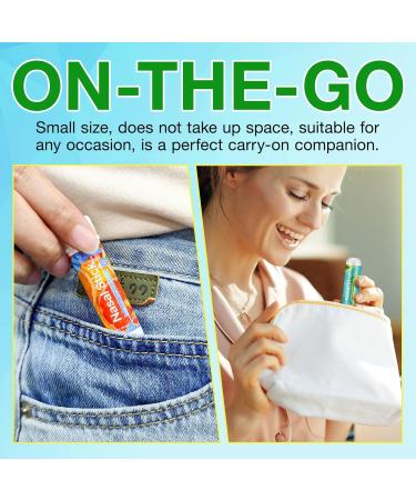 Ruduwu 4 Pack Nasal Stick Nasal Inhaler Stick Nose Inhaler Boost Energy Set Inhaler Sinus & Congestion Relief Daily Relaxation Stress Relief Pure Natural Ingredients - Buy Online on GoSupps.com