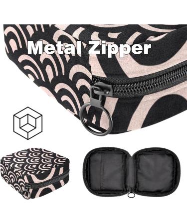 Shop Portable Women's Binding Bags & Menstrual Cup Pockets - Stylish Geometric Designs for Teenage Girls - Buy Online on GoSupps.com