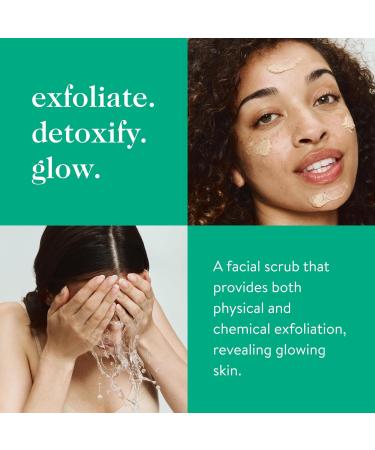 Good.Clean.Goop Beauty Fruit Facial Exfoliating Scrub | AHA Glycolic Acid & Grape Seed Exfoliant | Gentle Face Exfoliator for Smooth Skin | Cruelty Free | 2 fl oz - Buy Online on GoSupps.com