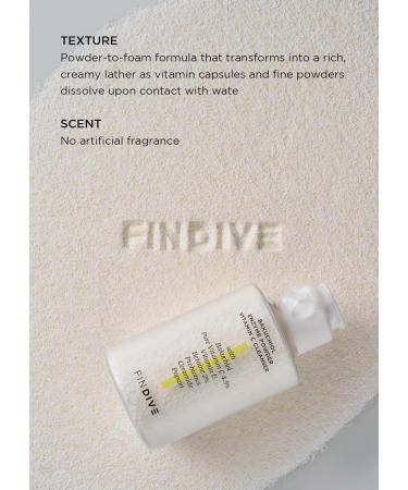 FINDIVE OFFICIAL Bakuchiol Enzyme Powder Vitamin C Cleanser Gentle Daily Exfoliating Face Wash with 4.5% Pure Vitamin C Plant-Based Surfactants Probiotics Korean Skincare 1.41 fl.oz - Buy Online on GoSupps.com