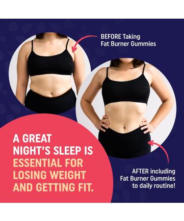 MAV NUTRITION Night Time Fat Burner Gummies and Digestive Enzymes Capsules | Night Time Fat Burning Gummies with Zero Sugar Plus Digestive Enzymes 400MG with Probiotics for Digestive Health - Buy Online on GoSupps.com