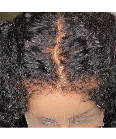 Kinky Curly Lace Front Human Hair Wig 16 | Youleas 180% Density 13x4 HD Lace Frontal Wig - Buy Online on GoSupps.com