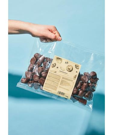 KoRo - Coconut balls coated with dark chocolate 1 kg - Buy Online on GoSupps.com